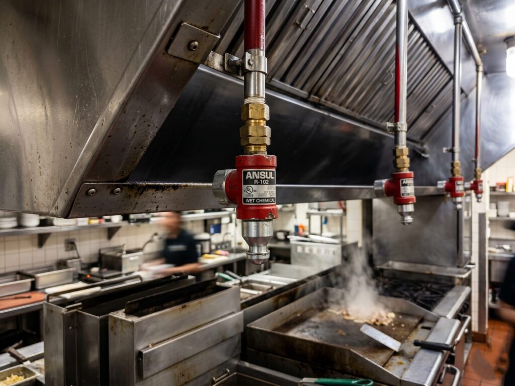 Fire suppression inspection