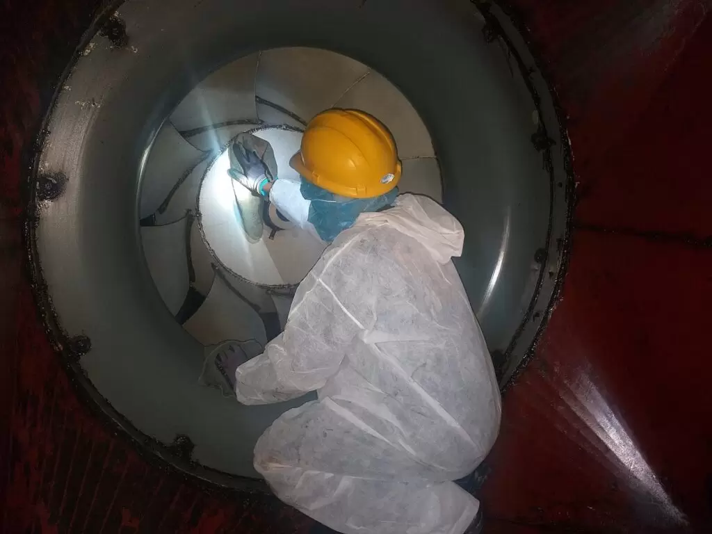 Kitchen hood cleaning